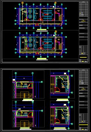 办公楼建筑室内设计施工图