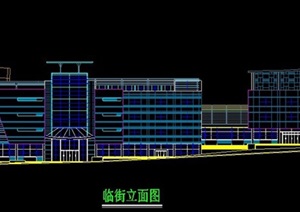 临街商场建筑方案设计图纸