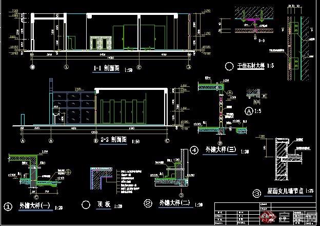 现代公厕设计建筑图纸