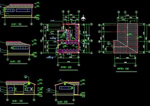 某70平米小公厕建筑施工图