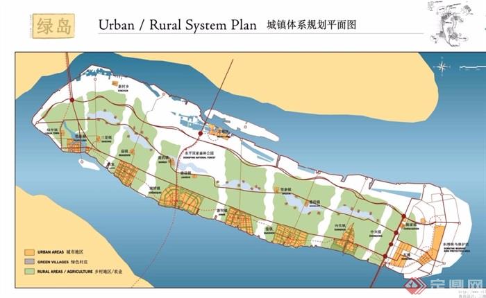 某详细崇明绿岛城市总体规划设计pdf方案