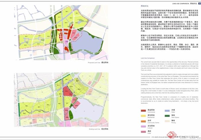 某朱家角城镇概念性总体规划pdf方案