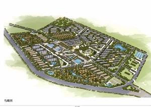 某详细杨家泊镇镇区建设概念性规划及建筑设计jpg方案