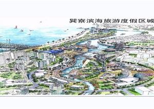 某滨海旅游度假区城市设计jpg方案