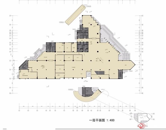 东莞报业大厦建筑设计jpg、ppt方案及效果图