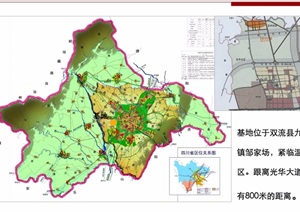 某双流九江邹家场镇旧城改造项目概念性规划pdf方案