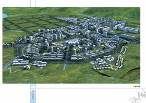 某县城南新区城市规划设计jpg方案