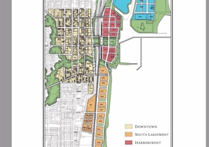 某详细湖畔城镇规划设计pdf方案