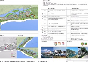 某现代惠东平海双月湾地区控制性详细规划jpg、pdf方案