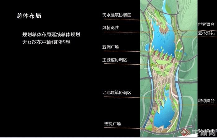 某现代风格详细园艺博览会修建性详细规划设计ppt方案