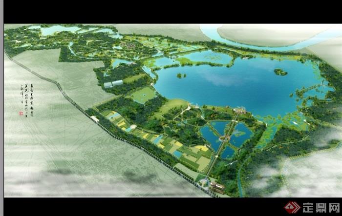 宣化区湿地公园规划图图片