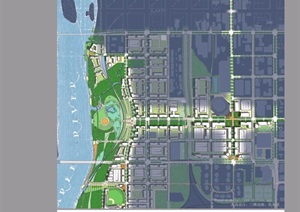 某现代风格详细的滨水城市景观设计pdf方案