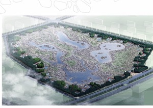 某新区生态湿地公园景观jpg方案