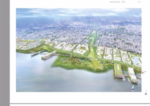 某现代中央滨水景观规划设计pdf方案