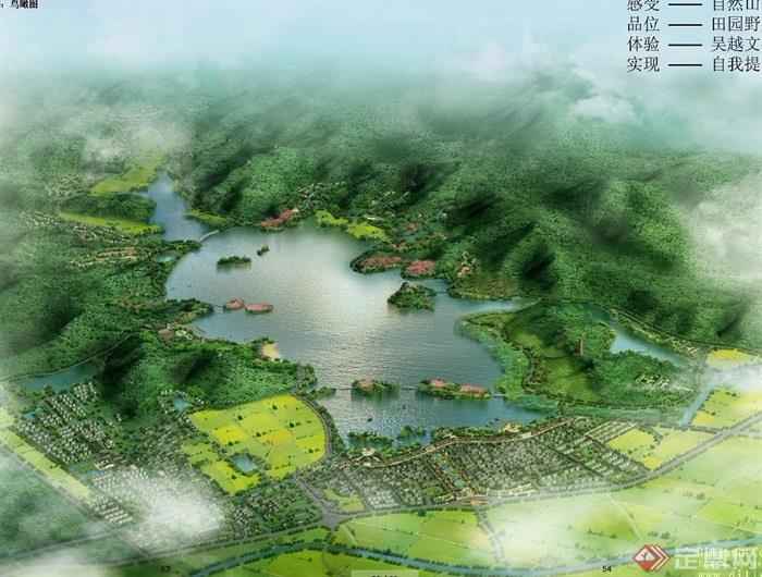 某湖景区总体规划设计jpg方案
