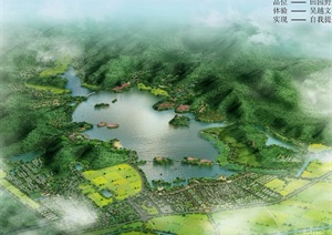 某湖景区总体规划设计jpg方案