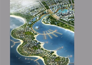 某半岛经济开发区总体总体城市设计及核心区详细设计pdf方案