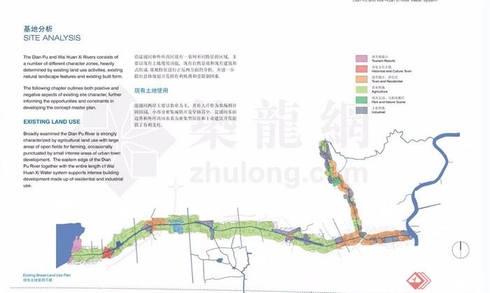 某淀浦河水系城市景观总体规划设计jpg方案