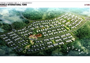 某小镇住宅小区景观设计jpg方案
