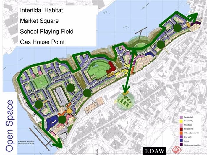 某现代风格滨水区复兴城市规划设计pdf方案