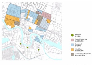 某滨海新城概念性城市架构设计pdf方案
