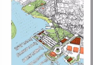 某现代海滨和岛屿总体城市规划pdf方案