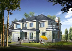 60套新农村别墅住宅CAD方案含配套效果图