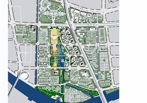 某市番禺广场周边地区城市设计jpg方案