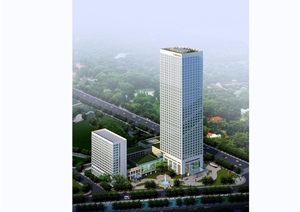 宁海新世纪大酒店建筑设计jpg、cad方案