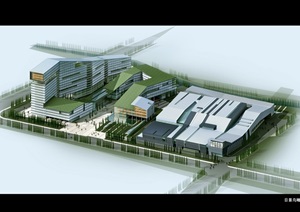 南京商务中心详细建筑设计jpg、cad方案及SU(草图大师)及模型