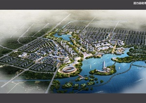 某详细环湖区域概念性规划及城市设计pdf方案