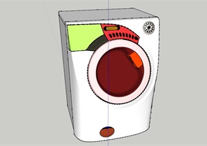 洗衣机10套合集精选SU(草图大师)模型