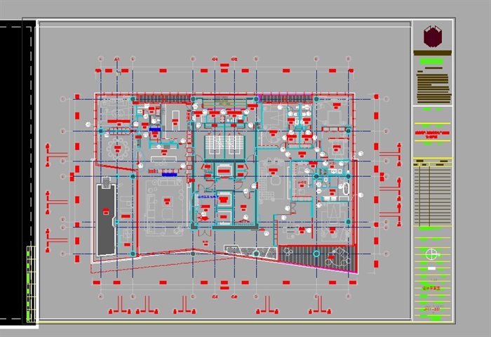深圳湾1号(T2-28)样板间装饰方案与ＣＡＤ施工图(7)