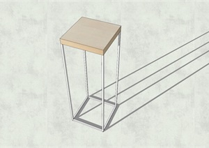 精品现代风格艺术桌椅SU(草图大师)模型