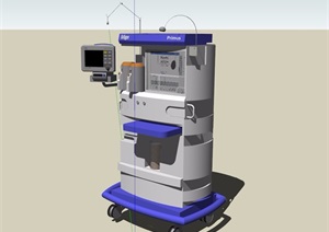 某医疗器械设备详细设计SU(草图大师)模型