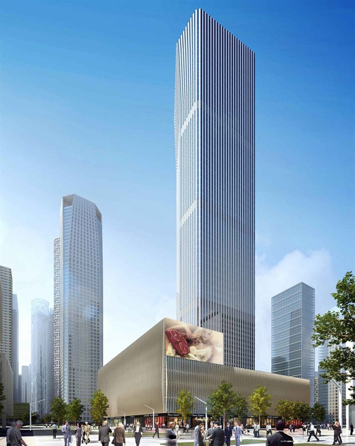 现代超高层办公大楼(245米)全套建筑施工图设计(4)