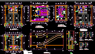 商业广场建筑设计施工图(4)