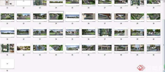 某中式住宅样板区景观设计方案PDF文本