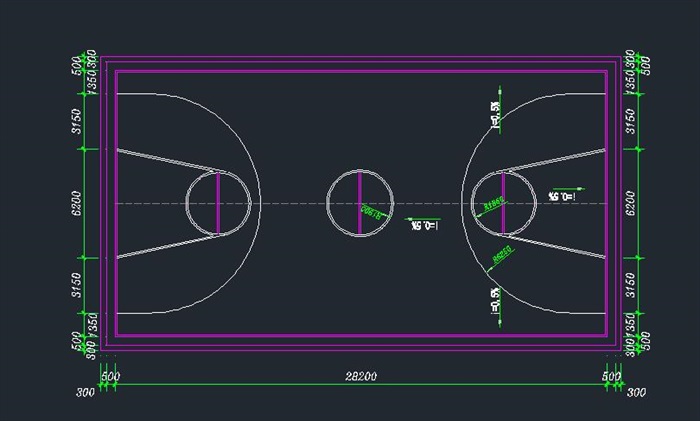 篮球场施工图(2)