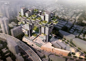 南京某现代商业综合体建筑设计pdf方案