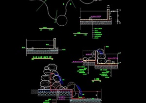 水池完整详细设计cad施工图