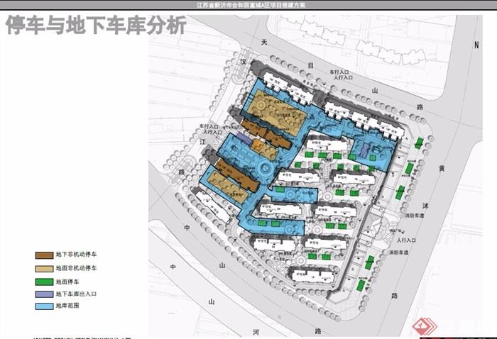 江苏某住宅小区整体建筑景观规划设计pdf方案