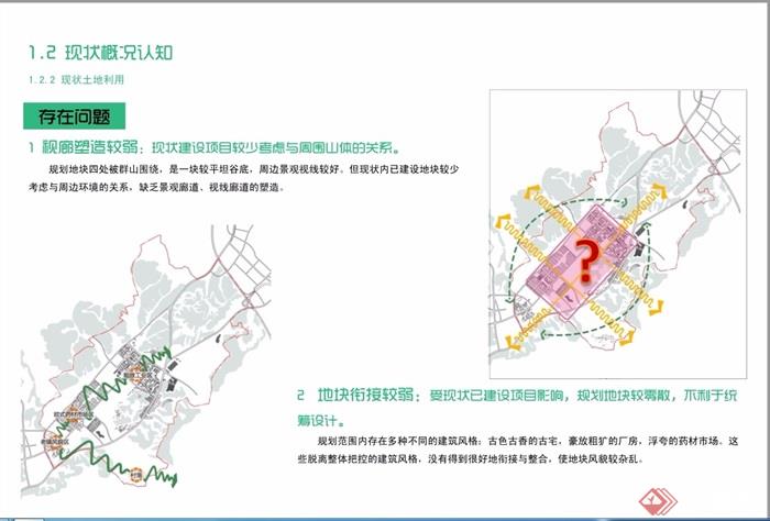 某特色小镇磐安江南药镇城市设计pdf方案