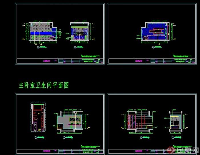 某住宅室内户型cad施工图