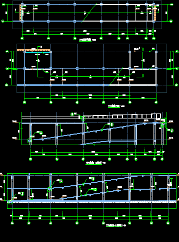 地下停车库精细建筑施工图设计(3)