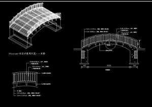 木桥结构cad施工图