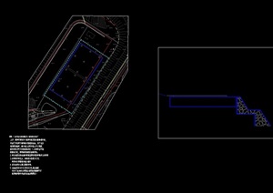 废弃水池cad方案详图