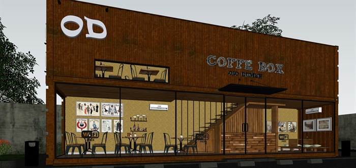 集装箱概念咖啡屋(1)