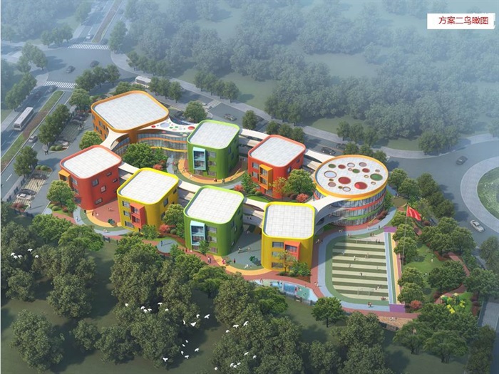 某集镇幼儿园方案设计(4)