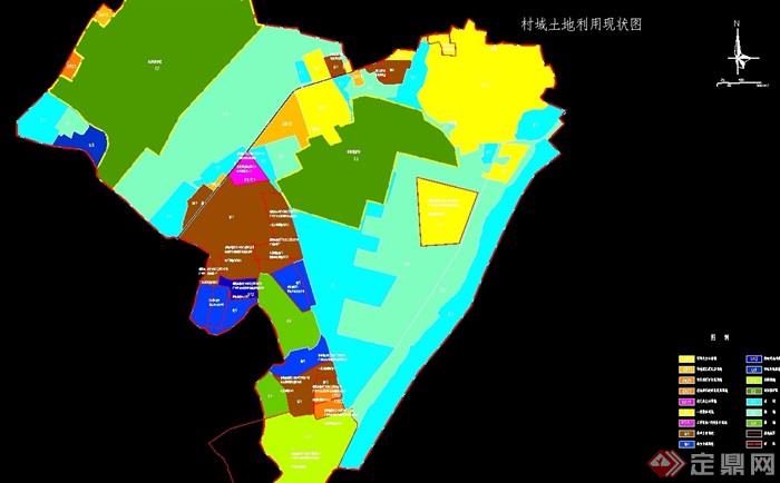 建南村城市规划设计cad方案